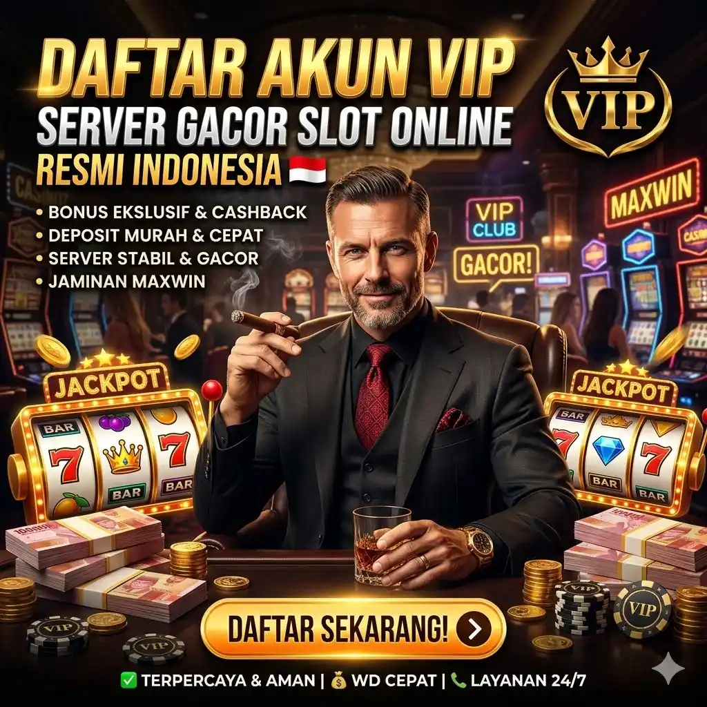 Sertifikat, penghargaan, tanda, atau dokumen yang dipajang di KETUANAGA : Daftar Akun VIP Server Gacor Slot Online Resmi Indonesia